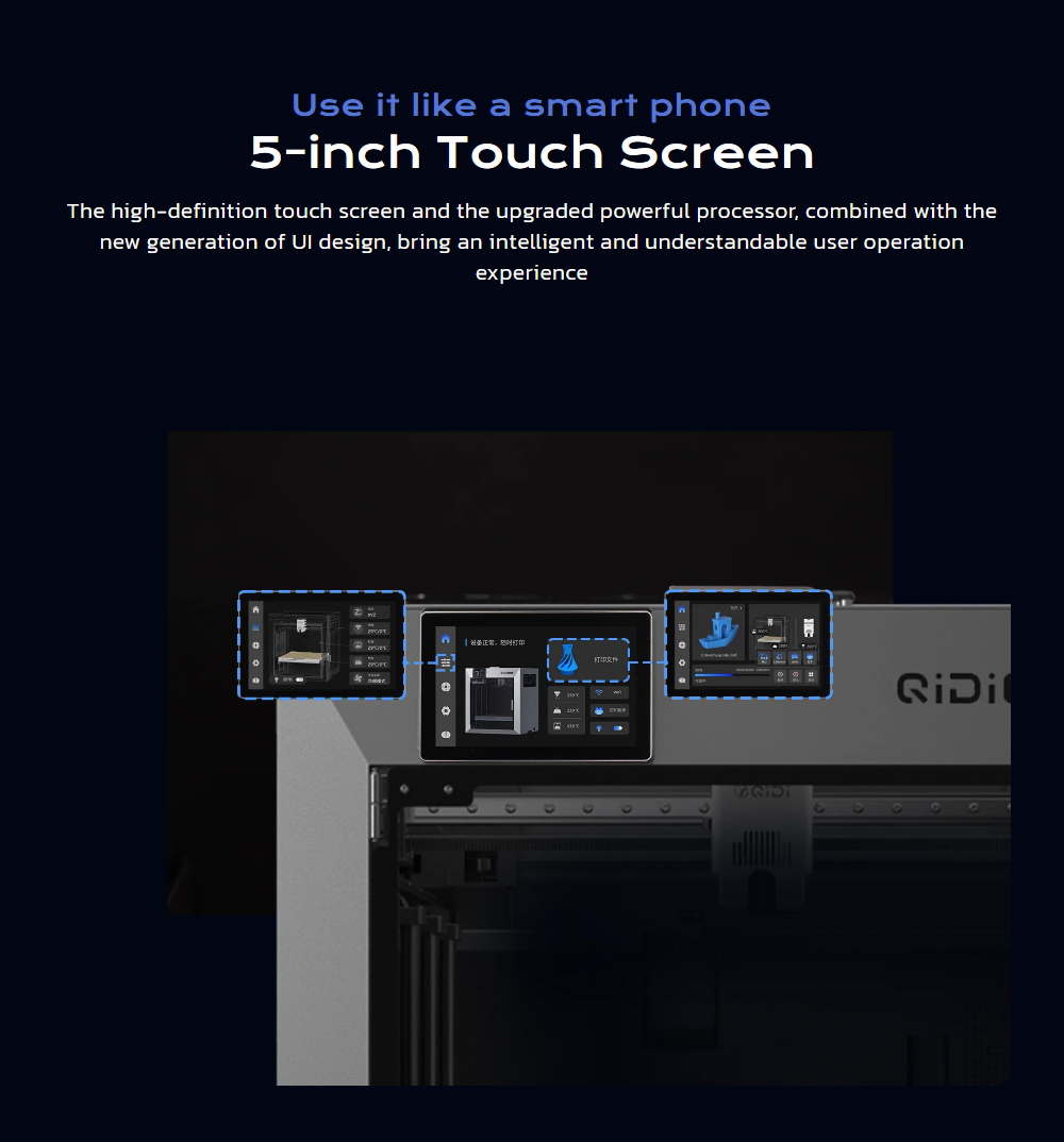 QIDI Max4 Combo 3D nyomtat&oacute;, Ak&aacute;r 16 sz&iacute;n, Automatikus Filamentv&aacute;lt&aacute;s, 65℃ Filamentsz&aacute;r&iacute;t&aacute;s, CoreXY rendszer, 800mm/s sebess&eacute;g, 370℃ Magas hőm&eacute;rs&eacute;klet, 390&times;390&times;340mm nyomtat&aacute;si t&eacute;rfogat, AI kamera, Automatikus szintez&eacute;s - EU csatlakoz&oacute;