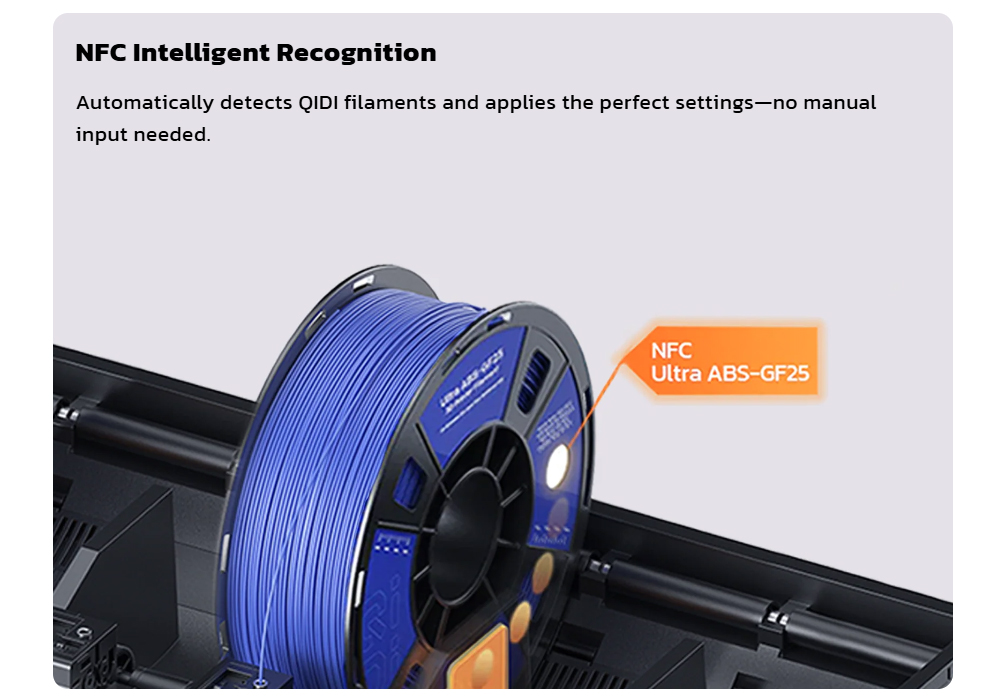 QIDI Q2 Combo 3D Printer, 600mm/s High-Speed Printing, CoreXY, 4-Color Multi-Material Printing, 370°C Hotend, 65°C Heated Chamber, Automatic Leveling, AI Camera Monitoring, Auto Filament Reload, 270×270×256mm Build Volume
