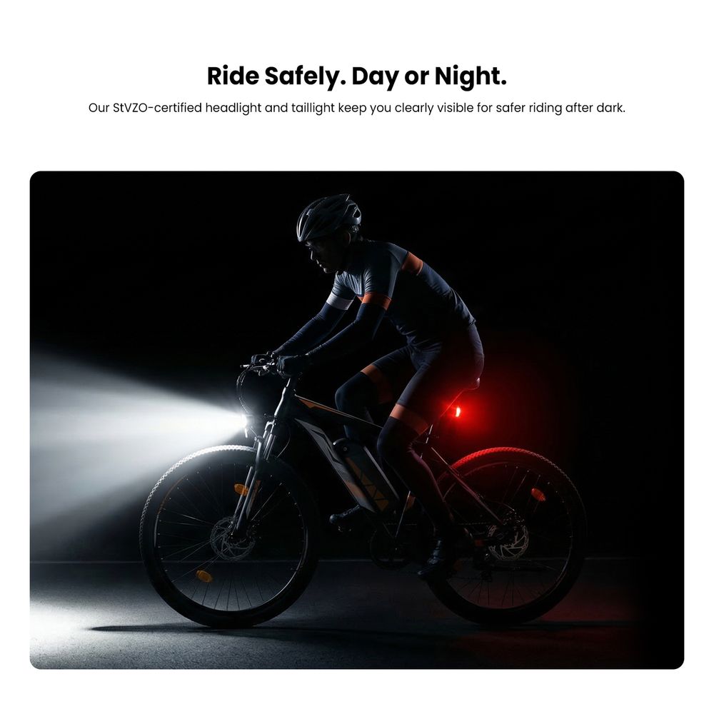 Touroll U2 Pro Electric Bike, 750W Peak Motor, 48V 15Ah Battery, 25km/h Max Speed, 150km Range, Hydraulic Disc Brakes, 29
