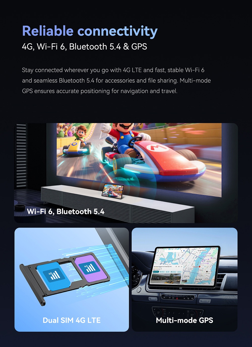 ALLDOCUBE iPlay 70 Max Pro Tablet-Set, 13