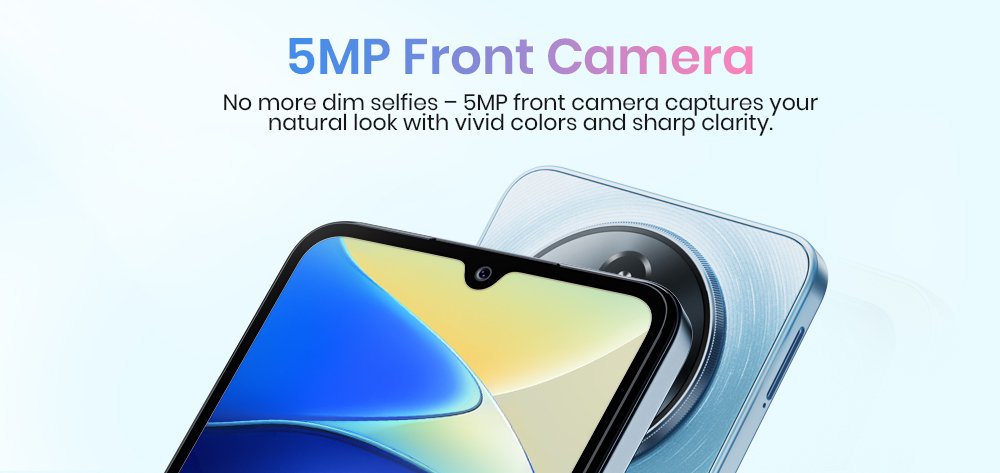 FOSSiBOT S5 Smartphone, Unisoc T615 Octa-Core, 4GB RAM + 128GB ROM, 6000mAh Battery, 6.88" 120Hz HD+ Display, 13MP Rear Camera, 8MP Front Camera, NFC, Dual SIM, Face & Fingerprint Unlock