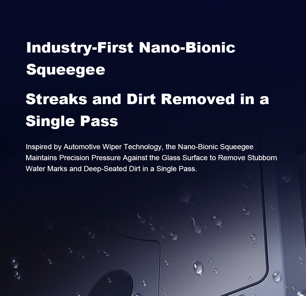 Liectroux G9 Window Cleaning Robot, 10000Pa Suction, Dual-Engine Bionic Cleaning Arms, 8-Nozzle High-Pressure Water Spray, 120ml Water Tank, 5 Cleaning Modes, Tuya App & Remote Control, UPS Backup Battery