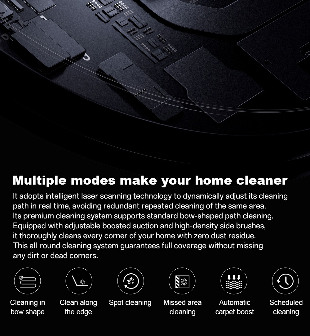 Liectroux T9 LDS Robot Vacuum and Mop, 6500Pa Suction, Wet & Dry Cleaning, LiDAR Laser Navigation, 3L Auto-Empty Station, Anti-Tangle Side Brush, 220ml Water Tank, 3-Level Water Flow, 20mm Threshold Climbing, App & Voice Control