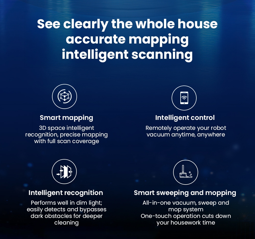 Liectroux T9 LDS Robot Vacuum and Mop, 6500Pa Suction, Wet & Dry Cleaning, LiDAR Laser Navigation, 3L Auto-Empty Station, Anti-Tangle Side Brush, 220ml Water Tank, 3-Level Water Flow, 20mm Threshold Climbing, App & Voice Control