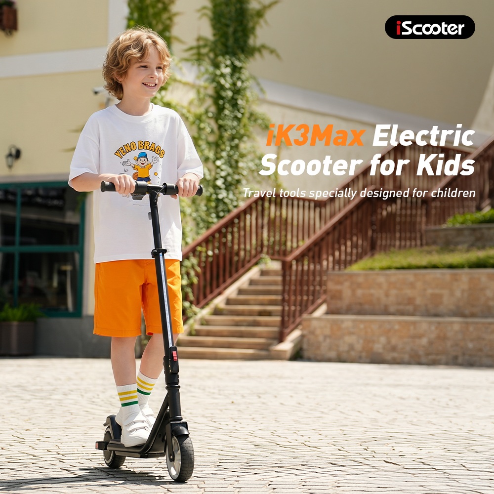 Detský elektrický kolobežka iScooter iK3Max, motor 200 W, batéria 21,6 V 4,5 Ah, 6,5