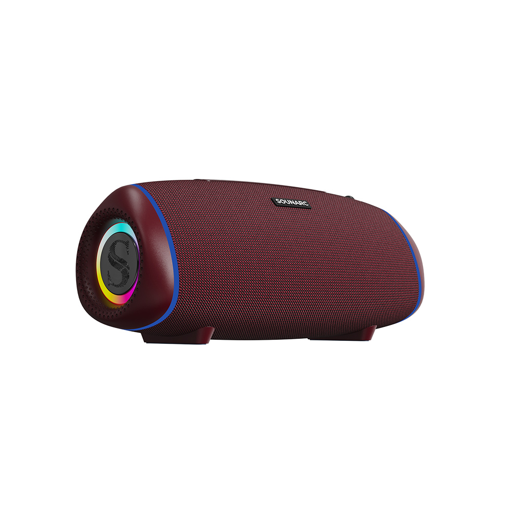 SOUNARC R1 Tragbarer Bluetooth-Lautsprecher - Lila Rot