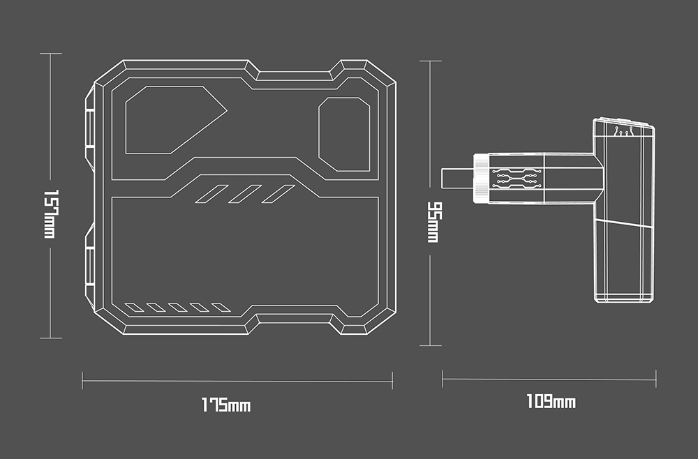 Tournevis en T MECHTRON TL-T007S PRO 4V, couple &eacute;lectrique 5 N&middot;m, couple manuel 8 N&middot;m, vitesse 270 tr/min, embouts magn&eacute;tiques &agrave; d&eacute;gagement rapide, &eacute;clairage LED, batterie 1500 mAh, chargement USB