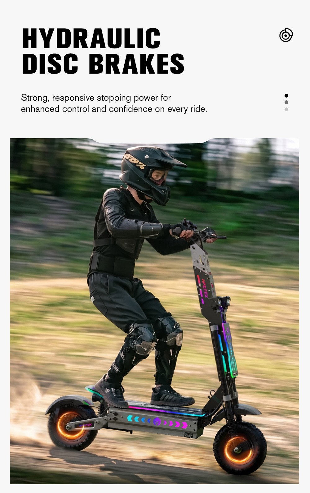 APEFOX T90 Ultra Faltbarer Elektroroller, 2 x 5000 W Doppelmotor, 72 V 40 Ah Akku, 95 km/h H&ouml;chstgeschwindigkeit, 150 km Reichweite, 13-Zoll-Gel&auml;ndereifen, LCD-Display, 150 kg maximale Zuladung, hydraulische Scheibenbremsen, Federung