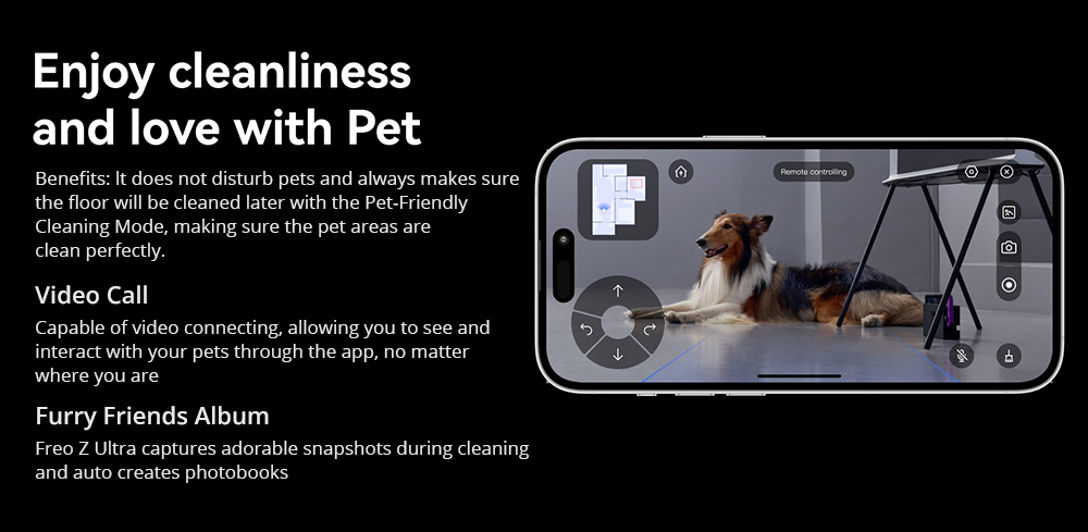 Refurbished Narwal Freo Z Ultra Robot Vacuum and Mop with Base Station, 12,000Pa Power, Self-Empty, Dual-camera, 120-day Maintenance-Free, Auto Mop Lifting To 12mm, Tri-Laser Obstacle Avoidance, AI-Adaptive Hot Water Washing & Drying - Gray