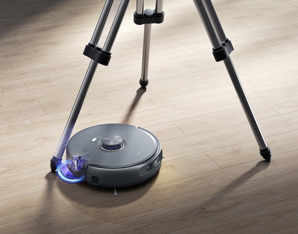 Refurbished Narwal Freo Z10 Ultra Robot Vacuum with Self-emptying Base Station, 18,000Pa Suction, AI Vision, DirtSense Technology, Tangle-free Brush, 45-75&deg;C Hot Water Wash, LDS Navigation, 8N Mopping, White
