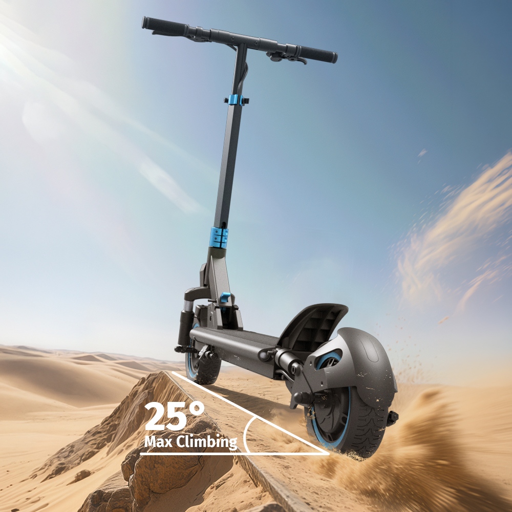 SIGMA K07S Faltbarer Elektroroller, 500-W-B&uuml;rstenlosmotor, 48-V-13-Ah-Lithium-Akku, 40 km Reichweite, 25 km/h H&ouml;chstgeschwindigkeit, 8-Zoll-Luftreifen, Sto&szlig;d&auml;mpfer vorne und hinten, E-ABS-Bremssystem