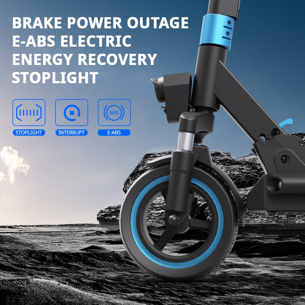 SIGMA K07S Faltbarer Elektroroller, 500-W-B&uuml;rstenlosmotor, 48-V-13-Ah-Lithium-Akku, 40 km Reichweite, 25 km/h H&ouml;chstgeschwindigkeit, 8-Zoll-Luftreifen, Sto&szlig;d&auml;mpfer vorne und hinten, E-ABS-Bremssystem