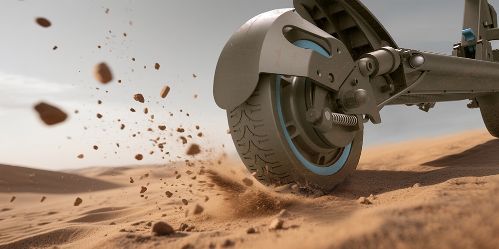 SIGMA K07S Faltbarer Elektroroller, 500-W-B&uuml;rstenlosmotor, 48-V-13-Ah-Lithium-Akku, 40 km Reichweite, 25 km/h H&ouml;chstgeschwindigkeit, 8-Zoll-Luftreifen, Sto&szlig;d&auml;mpfer vorne und hinten, E-ABS-Bremssystem