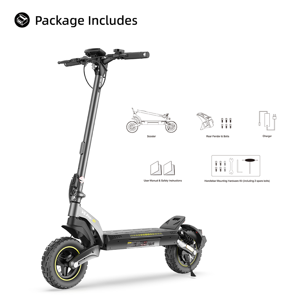iScooter V5Pro &Ouml;sszecsukhat&oacute; Elektromos Roller, 1000W Motor, 20km/h Max. Sebess&eacute;g, 70km Hat&oacute;t&aacute;v, 48V 12,5Ah Akkumul&aacute;tor, Kettős Felf&uuml;ggeszt&eacute;s, Kettős T&aacute;rcsaf&eacute;k + E-f&eacute;k, 10