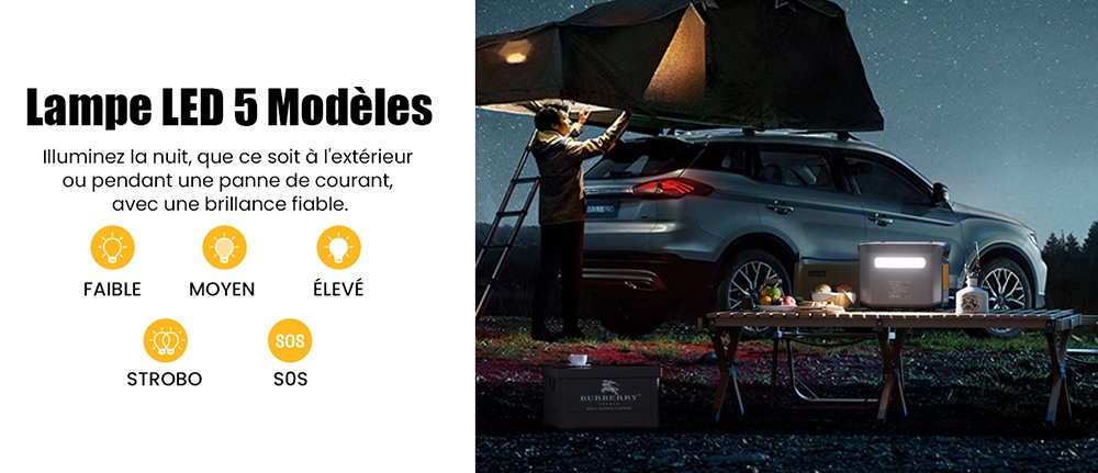 VTOMAN FlashSpeed 600 Station d'alimentation portable, batterie LiFePO4 de 499Wh, sortie AC de 600W, puissance de pointe de 1200W, technologie V-Beyond, 2×100W USB-C PD, charge rapide AC de 400W, alimentation de secours UPS, capacité extensible