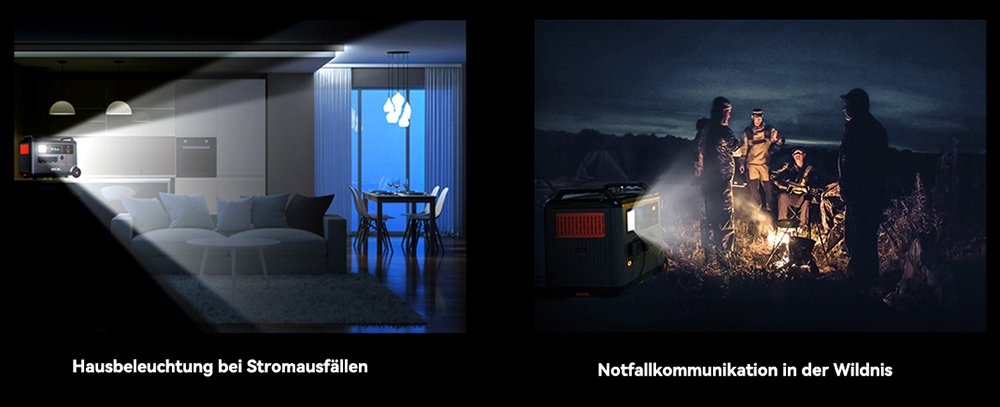 Oscal PowerMax 6000 Pro Tragbare Powerstation, 3600Wh LiFePO4-Akku, auf 57600Wh erweiterbar, 6000W reiner Sinuswellenausgang, 9000W Spitzenleistung, 14 Ausg&auml;nge, 3000W Solareingang, 3500+ Ladezyklen, USV, App-Steuerung
