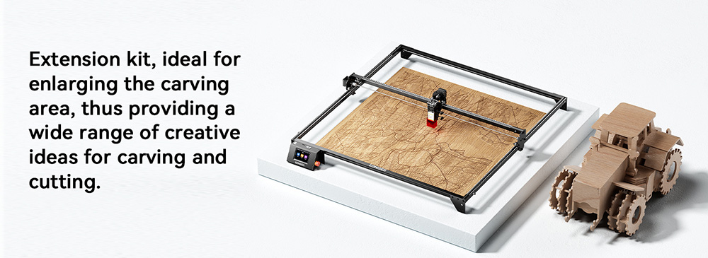 [New Version] LONGER RAY5: XY-Axis Extension Kit 4×