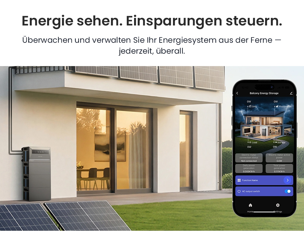OUKITEL EP2500 Tragbare Powerstation, 2500W Ausgangsleistung, 2048Wh LiFePO4-Batterie, 4000W Solar-Eingang, 4 MPPT, 2500W Netzanschlussleistung, 3000W Bypass-Leistung, 16,384kWh erweiterbare Kapazität, 4000+ Zyklen, IP65