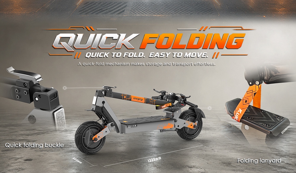 KuKirin G4 Ultra Trottinette Électrique, Double Moteur de 1200 W, Batterie 60 V 20 Ah 1200 Wh, Vitesse Maximale de 70 km/h, Autonomie de 80 km, Pneus Tubeless de 11 Pouces, Suspension Avant et Arrière, Freins à Disque de 160 mm, Charge Rapide 5 A