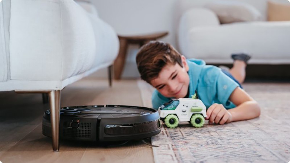 AIRROBO P20 Robot Vacuum Cleaner, 2800Pa Suction, 600ml Dustbin, Scraper Technology, 4 Cleaning Modes, App Control