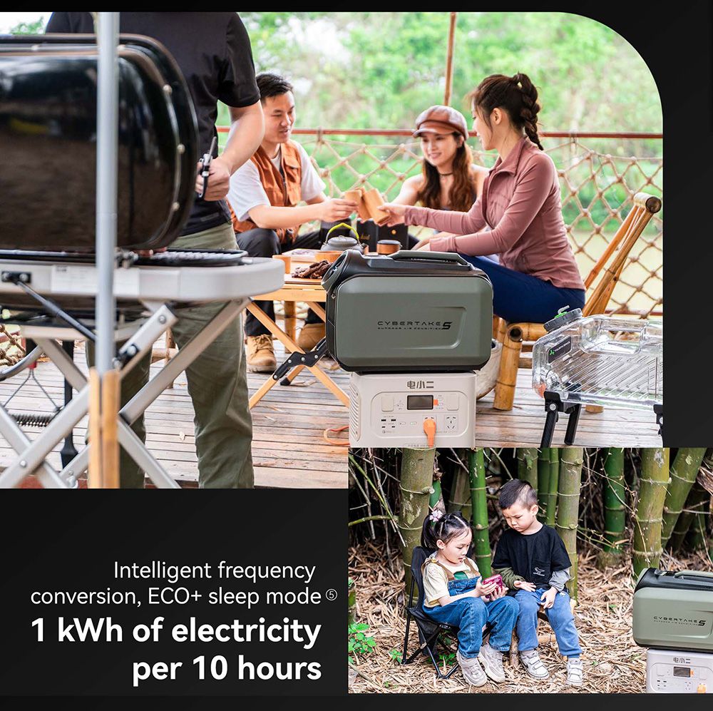 CYBERTAKE S1 Pro Portable Outdoor Air Conditioner (without Battery) - EU Plug