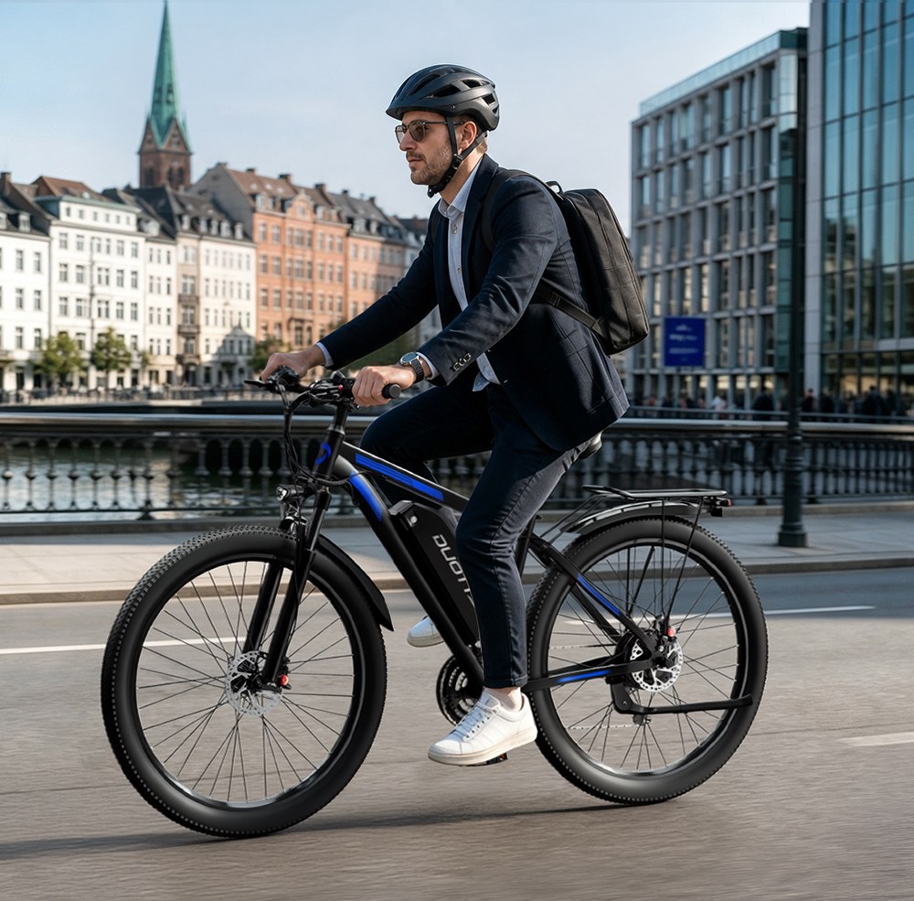 DUOTTS C29-M Electric Bike, 750W Motor, 48V 15Ah Battery, 45&ndash;50km/h Top Speed, 90km Range, 27.5&times;2.125