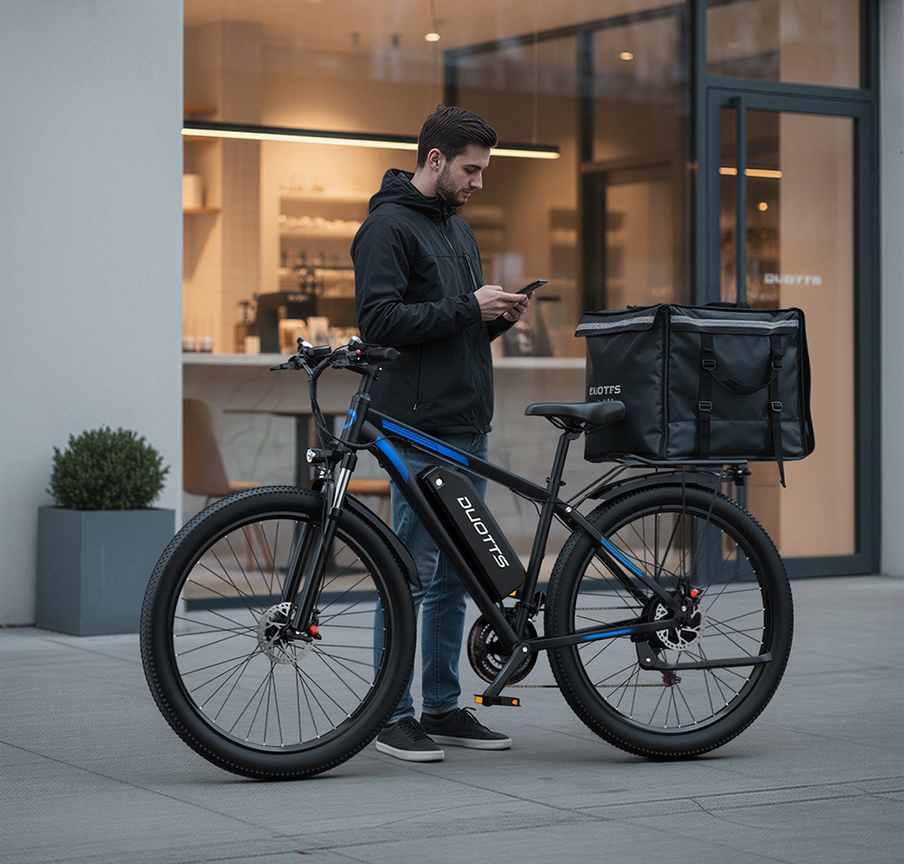 DUOTTS C29-M Electric Bike, 750W Motor, 48V 15Ah Battery, 45&ndash;50km/h Top Speed, 90km Range, 27.5&times;2.125