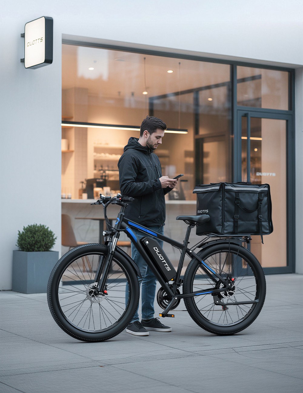 DUOTTS C29-M Electric Bike, 750W Motor, 48V 15Ah Battery, 45&ndash;50km/h Top Speed, 90km Range, 27.5&times;2.125