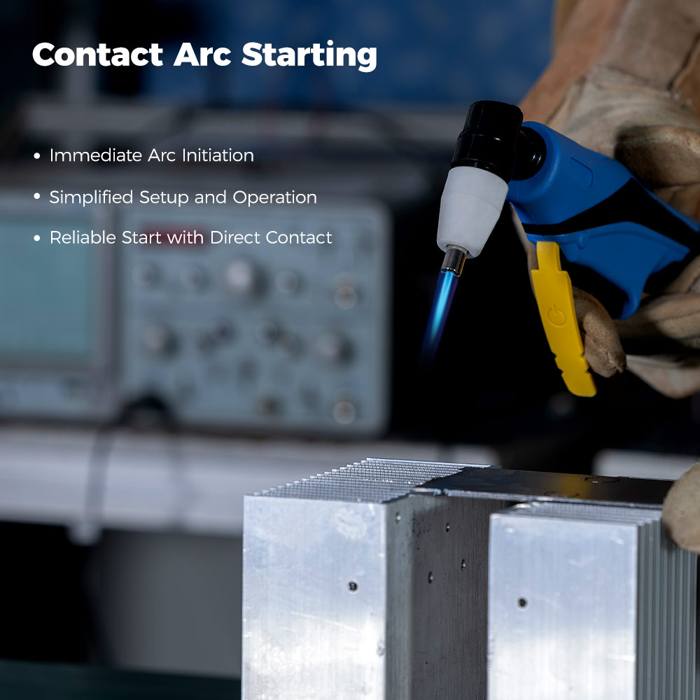 Refurbished Mecpow CUT-50 Plasma Cutter, IGBT Inverter Technology, Contact Arc Starting, Smart Fan, Cuts 5-15mm Materials