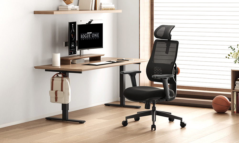 NEWTRAL MAGICH003 Ergonomic Chair, Auto-Following Backrest, Adaptive Lower Back Support, Adjustable Headrest Seat Depth, 3D Armrest Recliner, 3 Positions to Lock