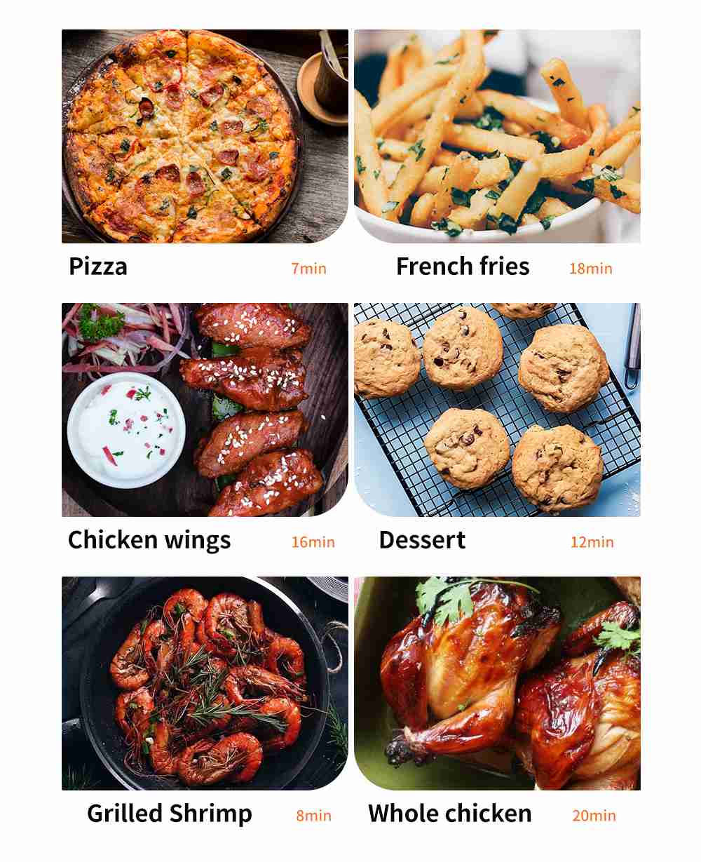 Refurbished Proscenic T21 Smart Air Fryer, App & Alexa Control, XL 5.8QT, 1700W Electric Oven & Oilless Cooker