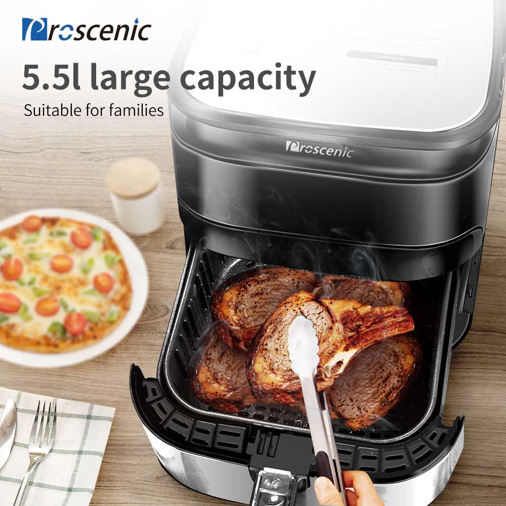 Refurbished Proscenic T21 Smart Air Fryer, App & Alexa Control, XL 5.8QT, 1700W Electric Oven & Oilless Cooker
