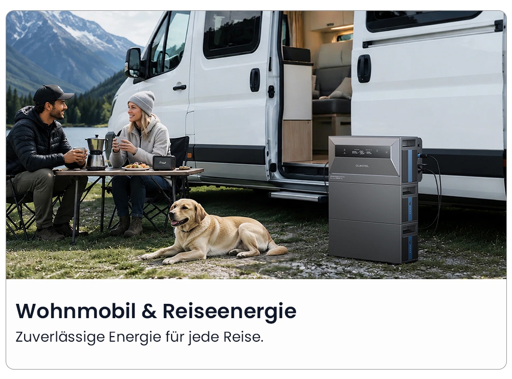OUKITEL EP2500 Tragbare Powerstation, 2500W Ausgangsleistung, 2048Wh LiFePO4-Batterie, 4000W Solar-Eingang, 4 MPPT, 2500W Netzanschlussleistung, 3000W Bypass-Leistung, 16,384kWh erweiterbare Kapazität, 4000+ Zyklen, IP65