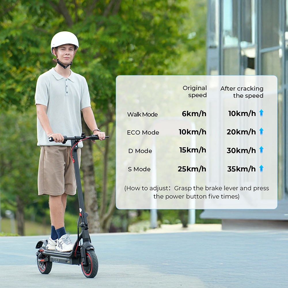 W7 Trottinette &eacute;lectrique, moteur 650 W, batterie 42 V 10,5 Ah, pneu gonflable 8,5 pouces, vitesse maximale 35 km/h, autonomie 30 km, frein &agrave; disque, double absorption des chocs, contr&ocirc;le par application