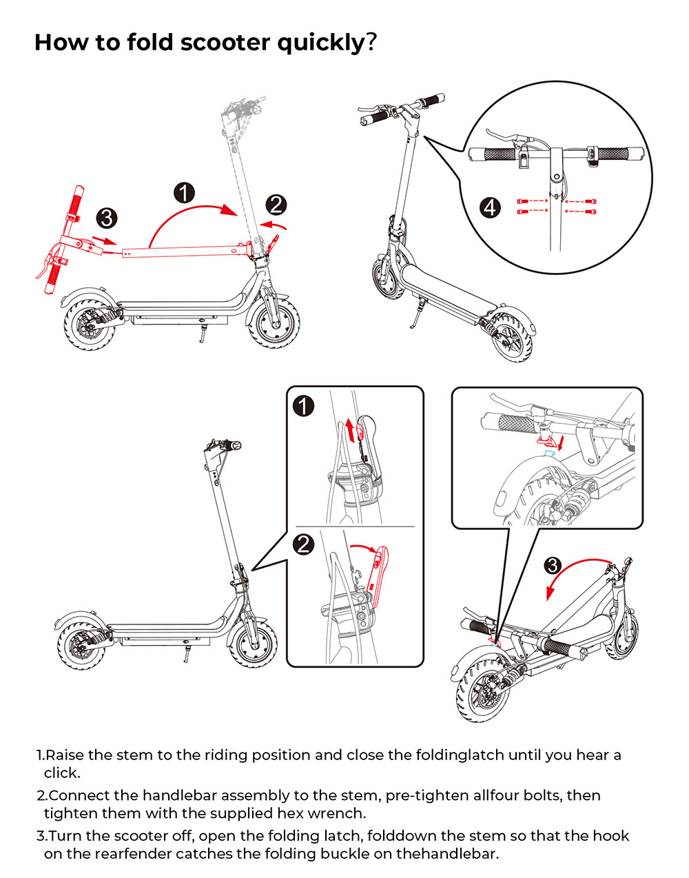 W7 Trottinette &eacute;lectrique, moteur 650 W, batterie 42 V 10,5 Ah, pneu gonflable 8,5 pouces, vitesse maximale 35 km/h, autonomie 30 km, frein &agrave; disque, double absorption des chocs, contr&ocirc;le par application