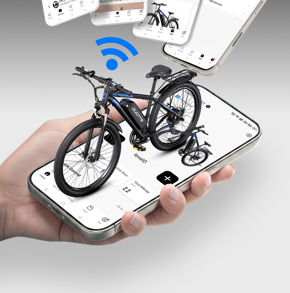 DUOTTS C29 Pro Elektrofahrrad, 750-W-Motor, 48-V-15-Ah-Akku, 52 km/h H&ouml;chstgeschwindigkeit, 90 km maximale Reichweite, Steigf&auml;higkeit bis 30&deg;, 29&times;2,125-Zoll-Reifen, 21 G&auml;nge, hydraulische Scheibenbremsen, maximale Zuladung 150 kg
