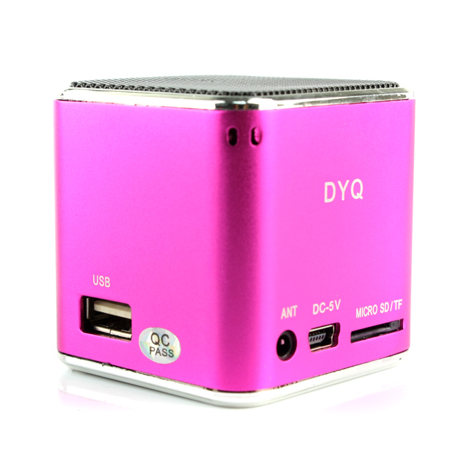 MD08 Music Angel Mini Speaker with 1.77" Screen Red