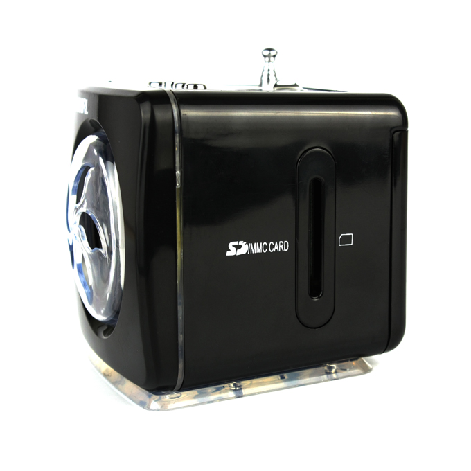 WS-908RL Mini Portable USB Rechargeable Music Speaker with U-Disk/MMC ...