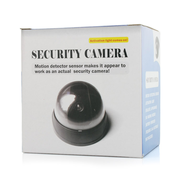 Decoy Dummy Security Surveillance Camera with Red Blinking LED