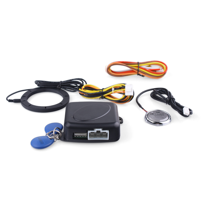 Car Alarm Immobilizer Pivot Start Button Auto Ignition System