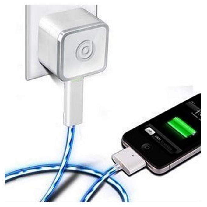 Visible Flashing Smart Charger Cable for iPad, iPhone, iPod