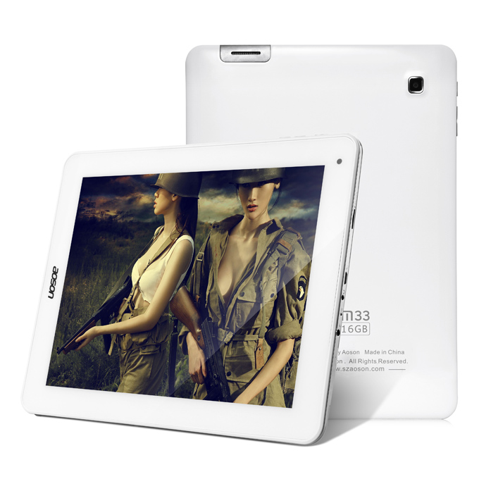 Aoson M33 Android 4.1 Tablet PC 9.7&quot; Retina Capacitive Touch Screen 2048*1536 Quad Core RK3188 2GB RAM 16GB ROM with Leather Case