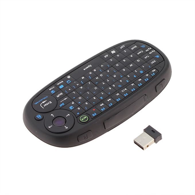 lokaal uitvegen verband 2.4G Air Mouse Mini-toetsenbord Smart-Handheld draadloos toetsenbord