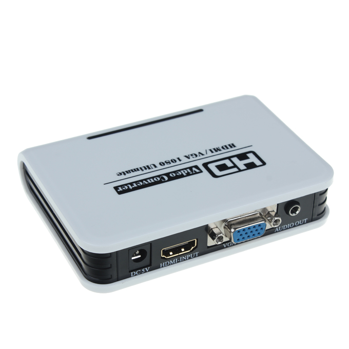 ハイパフォーマンスHDMI VGA HDビデオコンバータアダプタ、オーディオ対応480p / 720p / 1080I / 1080p / 60hz