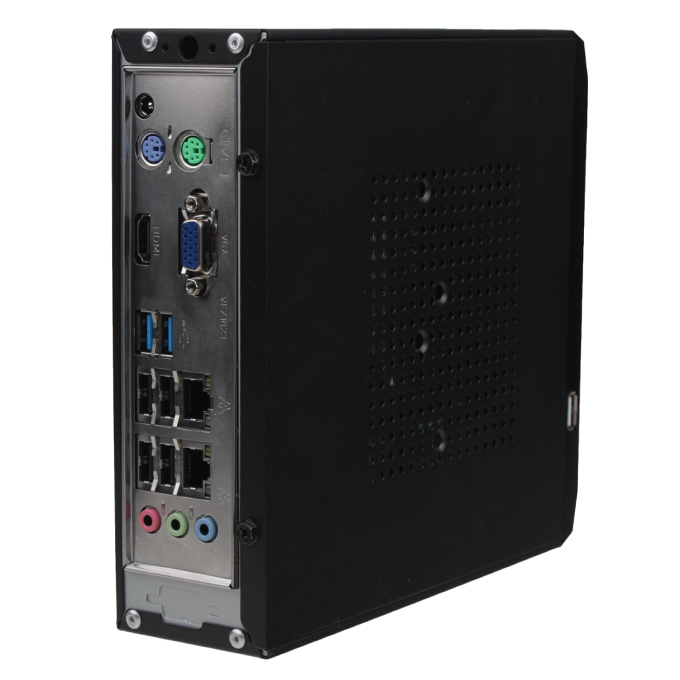 MINIX MINI HD PC Barebone System Intel D2550 CPU HDMI VGA US Adapter