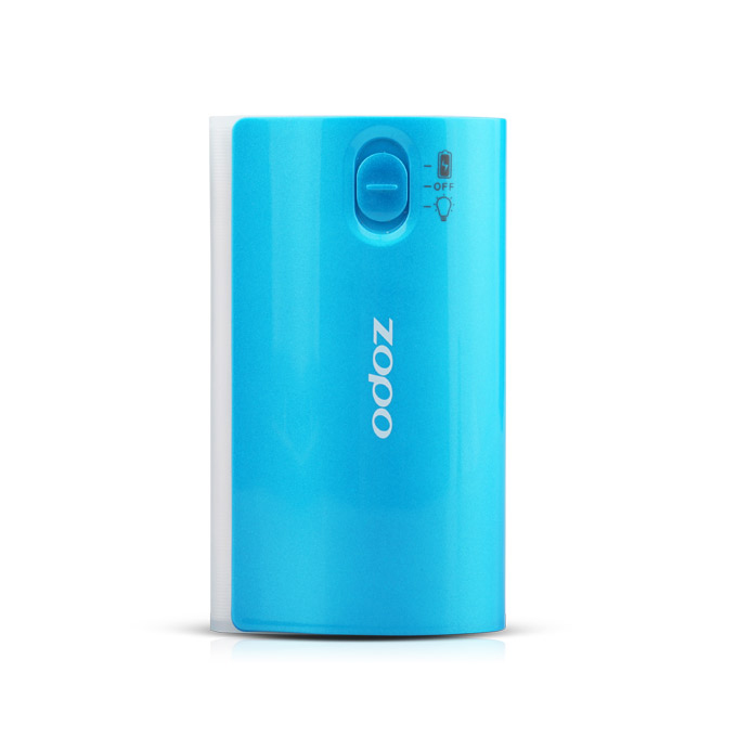 ZOPO WT-85 5200mAh USB Power Bank External Battery Charger for Cell Phone Camera MP3 MP4 PSP GPS - Blue