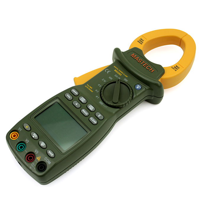MASTECH MS2203 3Phase Intelligent Digital Power Clamp Meter