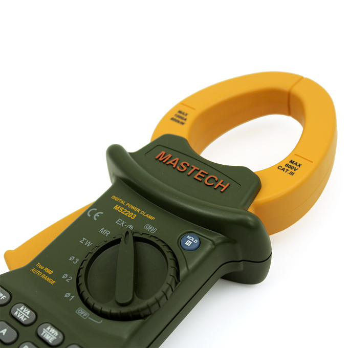 MASTECH MS2203 3Phase Intelligent Digital Power Clamp Meter