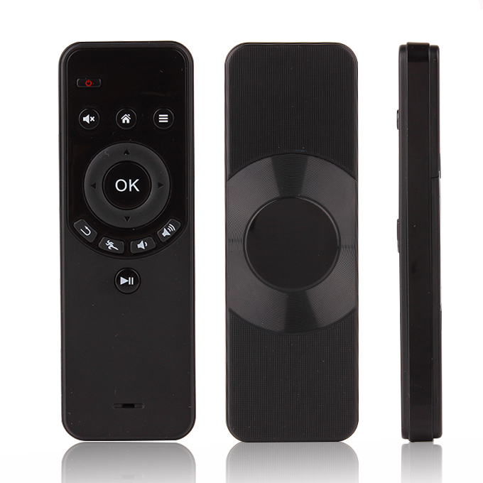 G61A 2.4G Wireless Air Mouse Six-axis Intelligent Remote Controller for TV BOX Android OS - Black