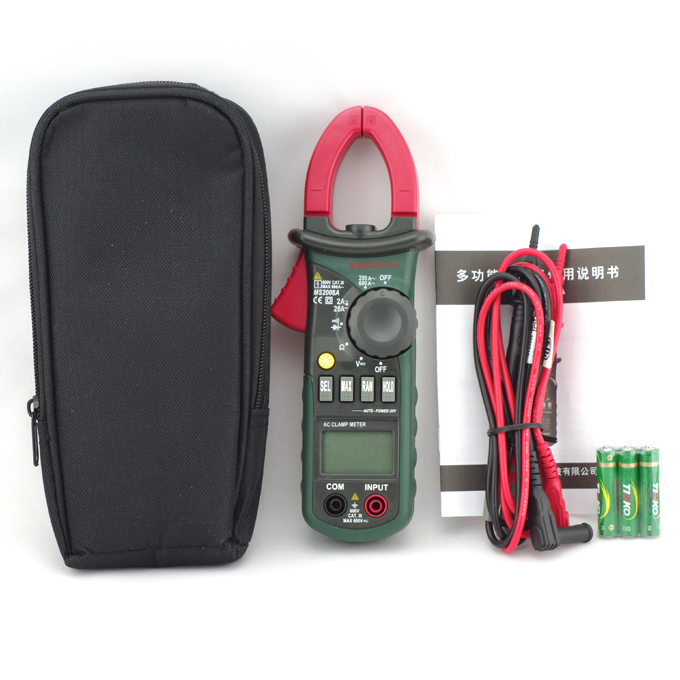 MASTECH MS2008A Mini Digital Display Clamp Meter